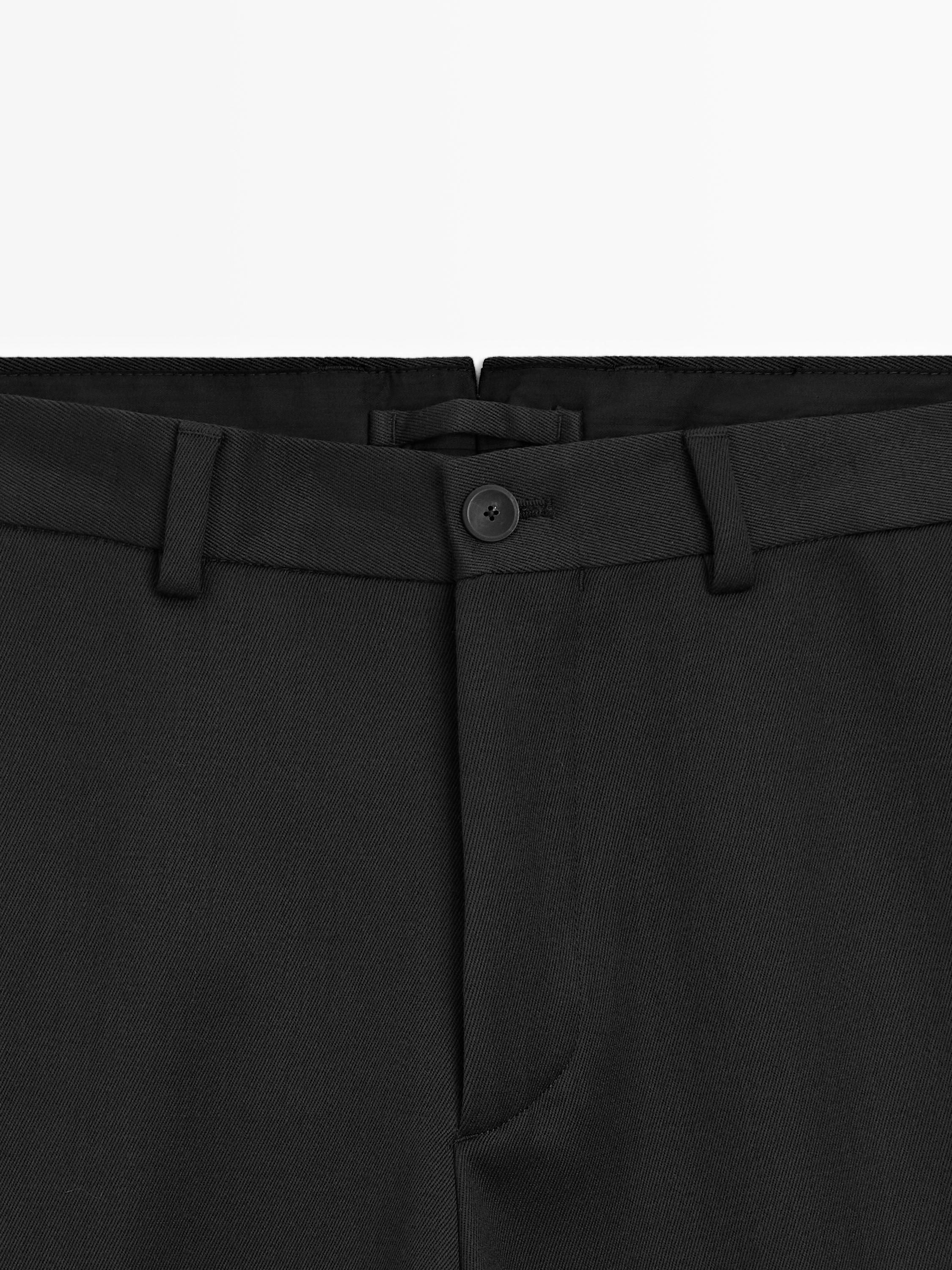 100% cool wool trousers - LIMITED